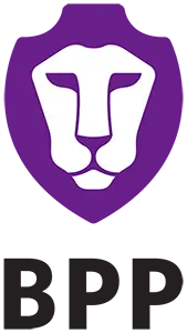 BPP_Holdings_logo1 A stylized white lion head logo on a purple background, enhanced by brand photography techniques, with the text "CHANNEL 5" elegantly displayed in black below it.